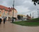 Zagreb, bajo la lluvia