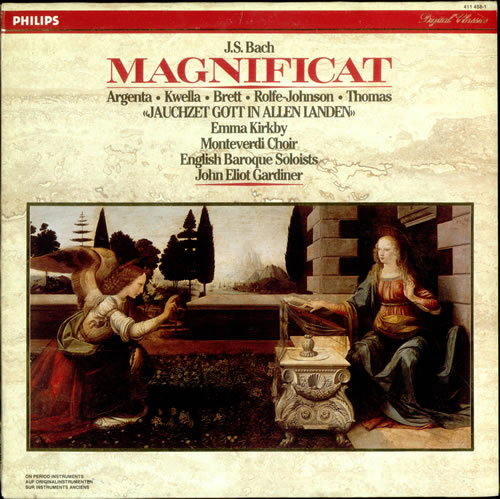 Magnificat de J. S. Bach editado por Philips (1990)