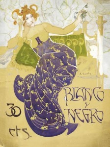 . EULOGIO VARELA, Portada. Blanco y Negro, núm. 606, 13 de diciembre de 1902. Pastel y acuarela sobre papel, 465 x 335 mm. Museo ABC