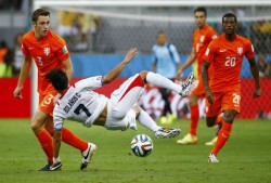 El Holanda-Costa Rica, uno de los partidos más largos del Mundial