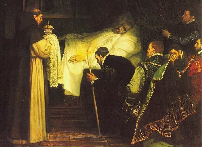 Muerte de Carlos V.