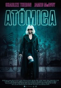 Cartel de la película 'Atómica', de David Leitch, 2017.